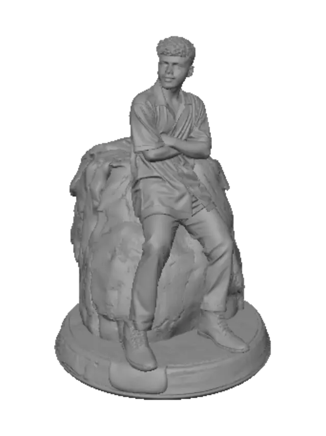 3D model for Lakeside Contemplation