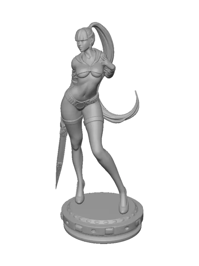 3D model for Valkyrie of the Silver Edge