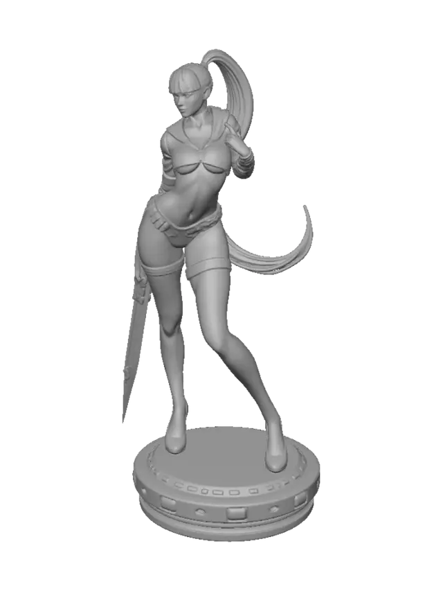 3D model for Valkyrie of the Silver Edge
