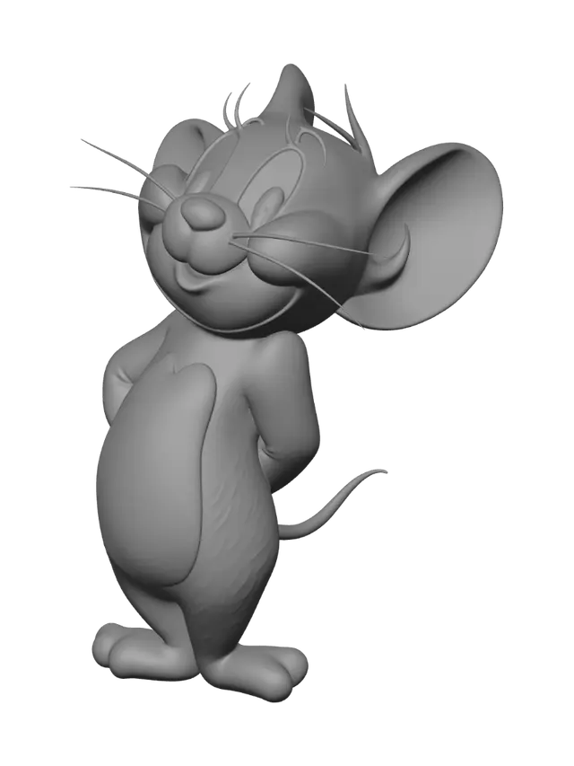 3D model for Cheerful Brown Mouse