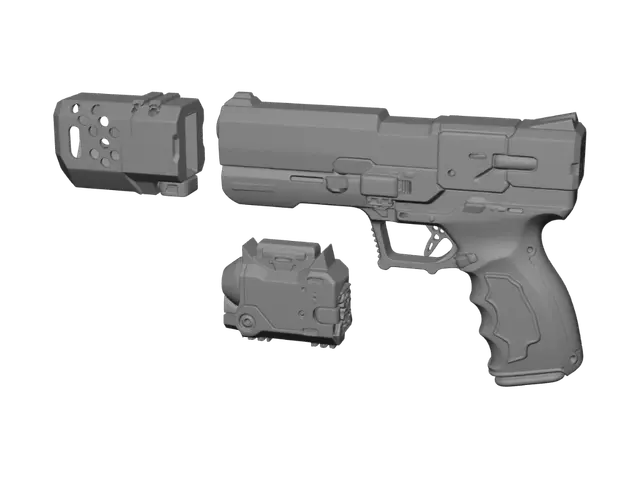 3D model for OACD 300-C Blaster