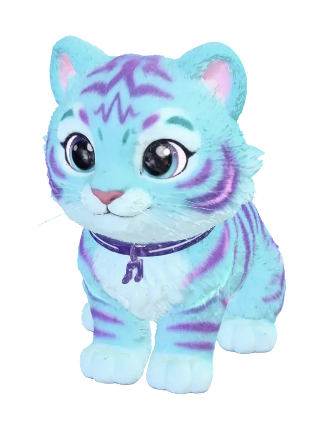 Little Ahiri - Melody 3D model, vytvořený pomocí AI