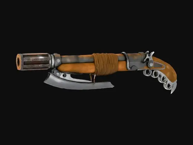 3D model for Bladed Boomstick