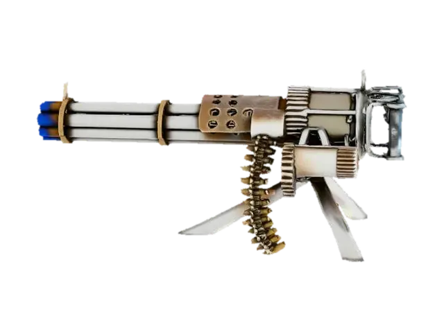 3D model for Steampunk Minigun Replica