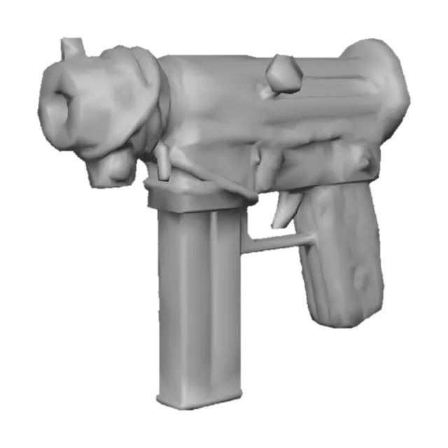 3D model for Rustic Handgun