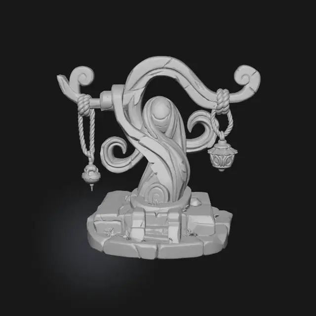 3D model for Ancient Lantern Totem