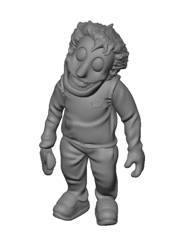 3D model for Monster Masked Kid