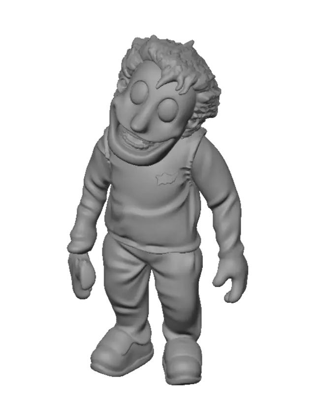 3D model for Monster Masked Kid
