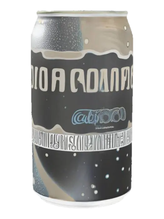 Calpico Soda Can - Refreshing 3D model, vytvořený pomocí AI