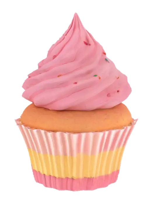 3D model for Cup cake, cake, lowpoly, minimaliste