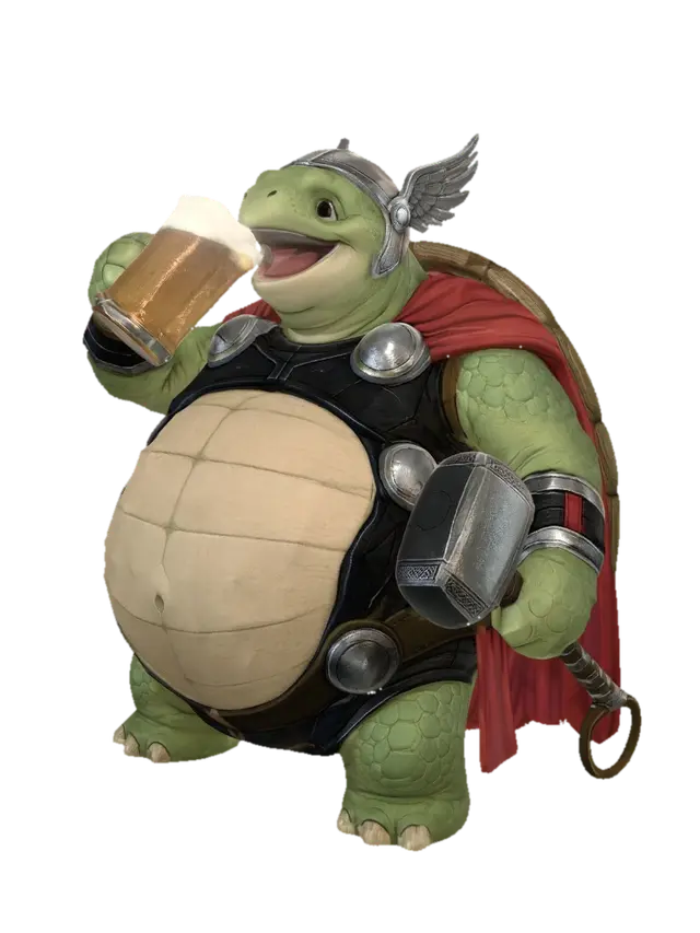 3D model for Viking Turtle of Valhalla