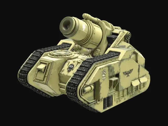 3D model for Desert Thunder Tank