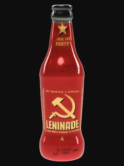 3D model for Leninade Hammer and Sickle Lemonade