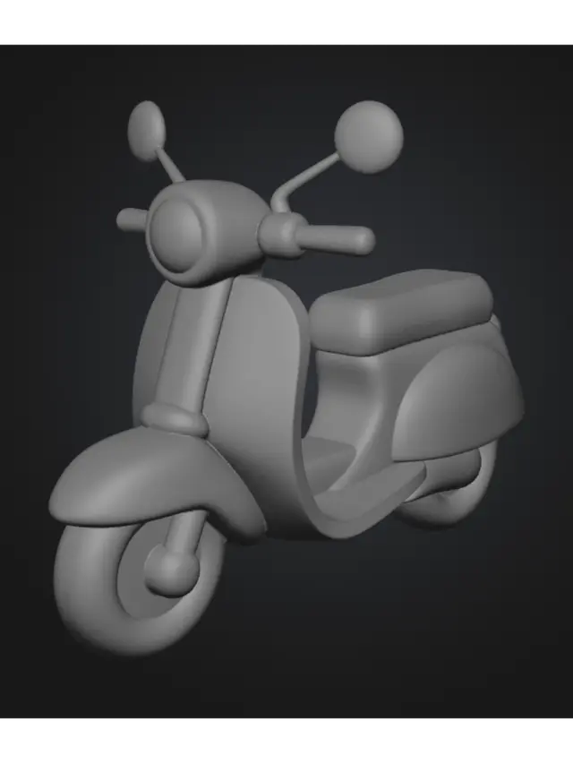 3D model for Sunny Scooter