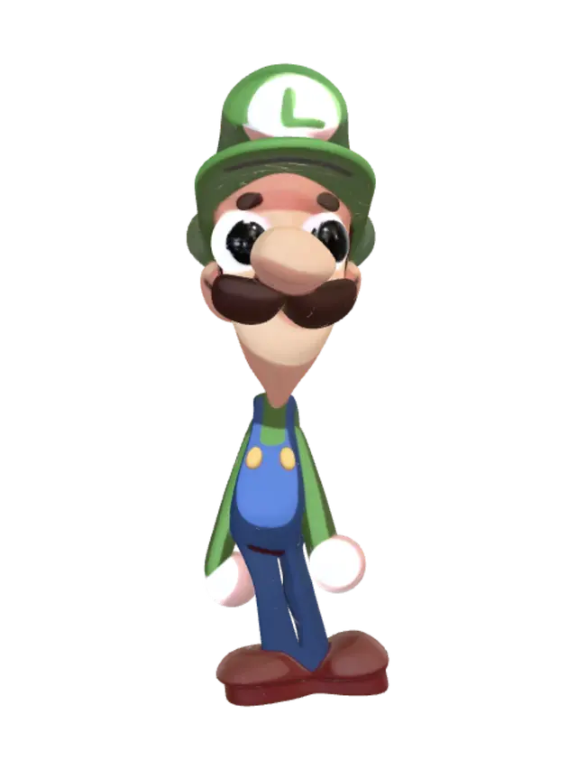 3D model for Luigi