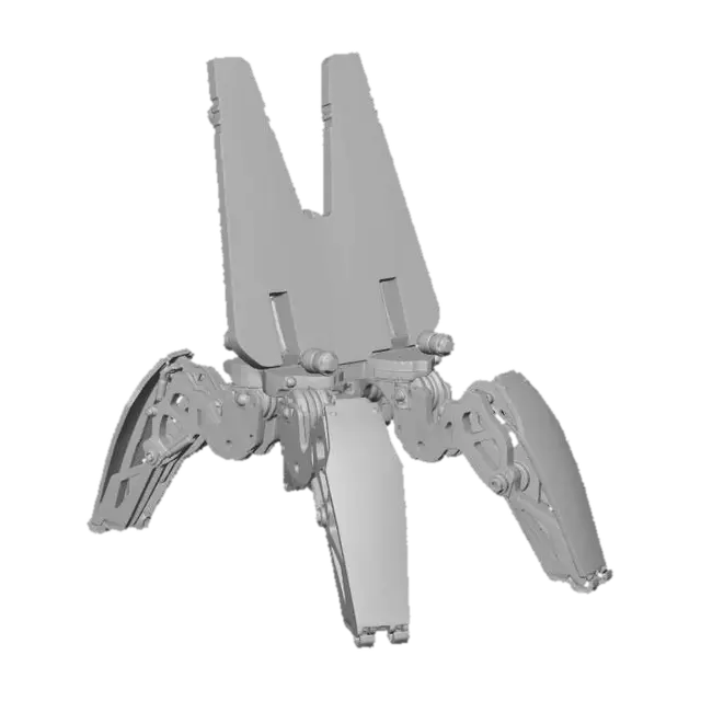 3D model for Quadruped Mech Leg - Phone Holder