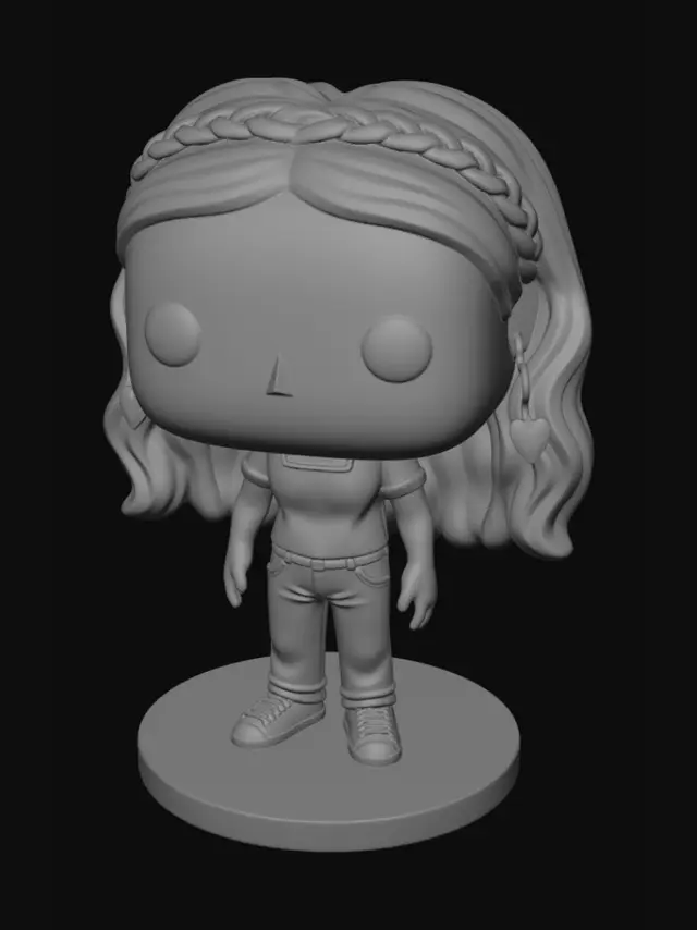 3D model for Braided Dreamer