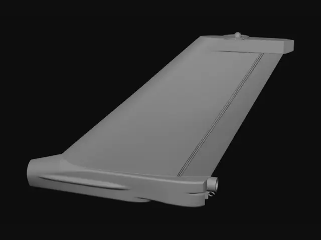 3D model for F-16 Tail Art 20th Fighter Wing