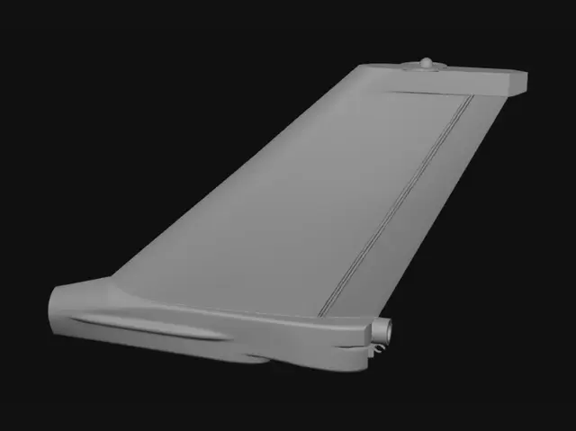 3D model for F-16 Tail Art 20th Fighter Wing