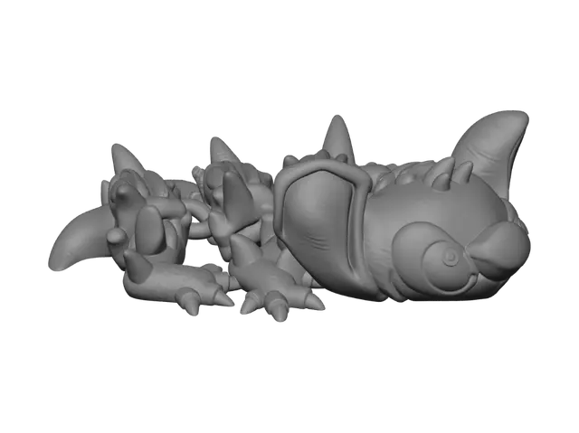 3D model for Azure Drakes