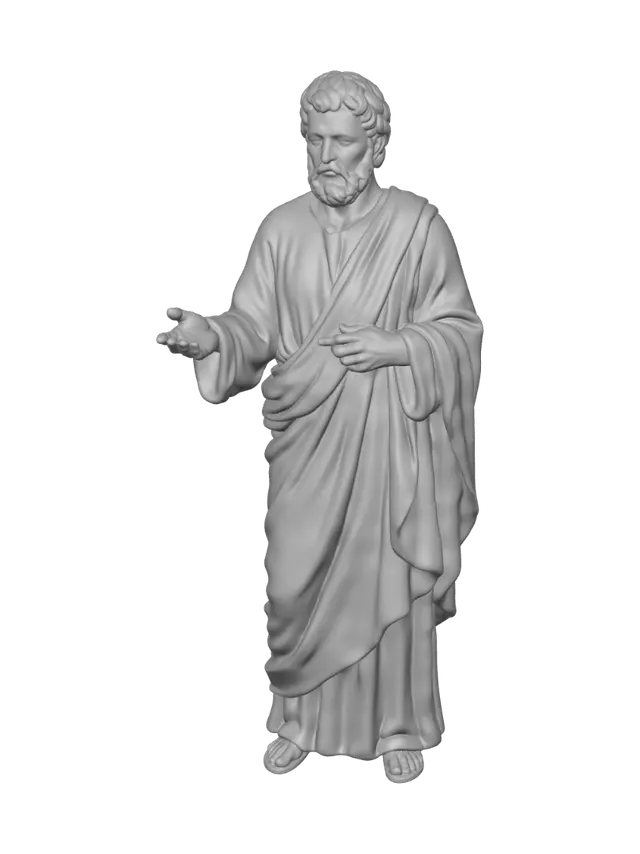 3D model for The Philosopher’s Gesture