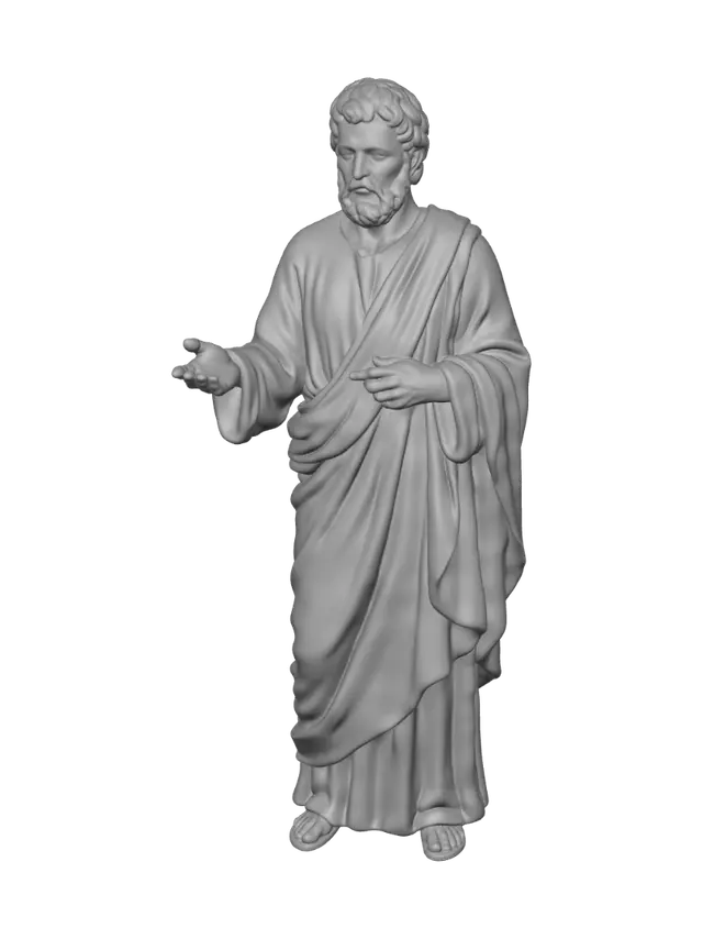 3D model for The Philosopher’s Gesture