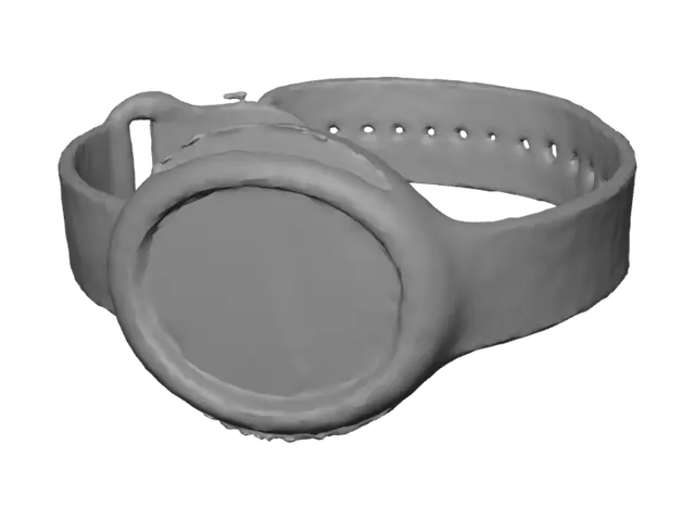 3D model for Leather cuff bracelet