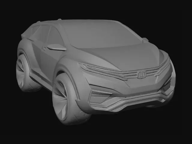 3D model for Honda Nexus Concept