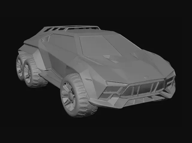 3D model for Midnight Chrome