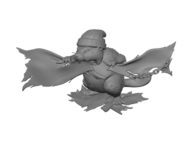 3D model for Beaver Breaks Free: Censorship and Tyranny