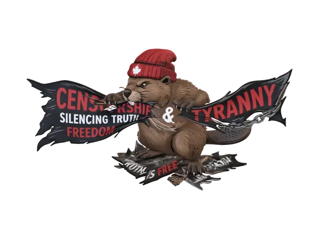 3D model for Beaver Breaks Free: Censorship and Tyranny