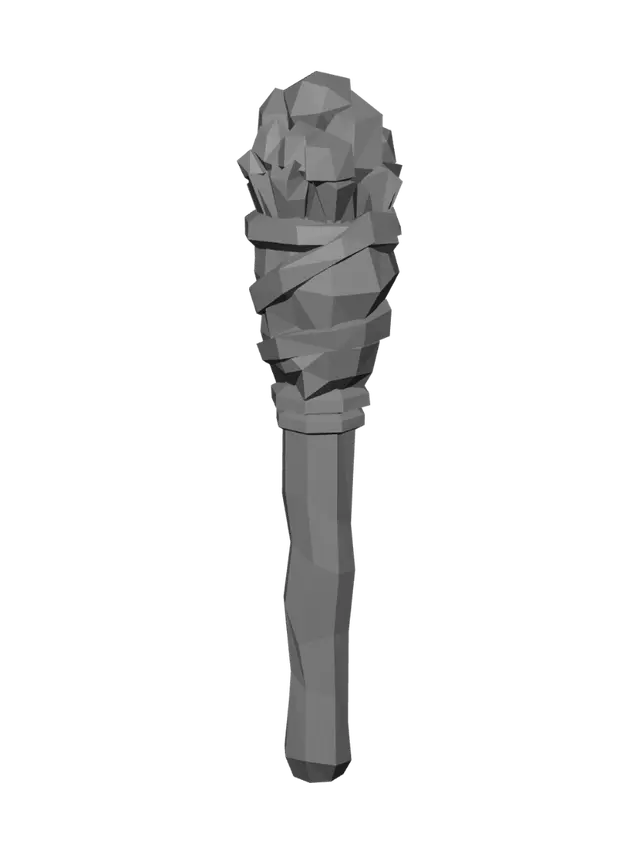 3D model for Emberbound Torch