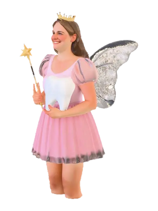 Modello 3D Tooth Fairy on the Beach, generato dall’IA