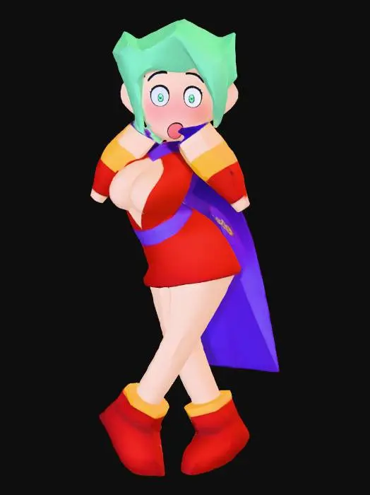 3D model for Mage Fright
