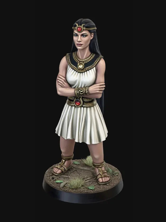 3D model for Desert Warrior Queen