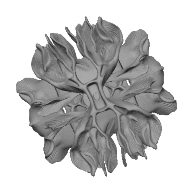 3D model for Rosette of Petals