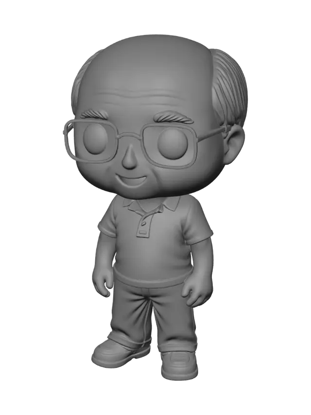 3D model for Grandpa Doll
