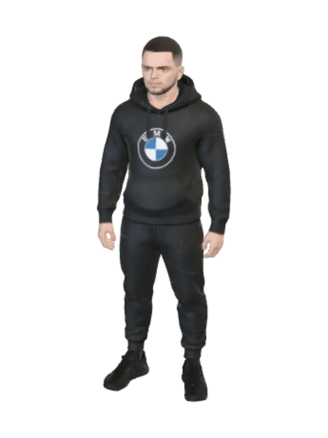 3D model for BMW Tracksuit Avatar