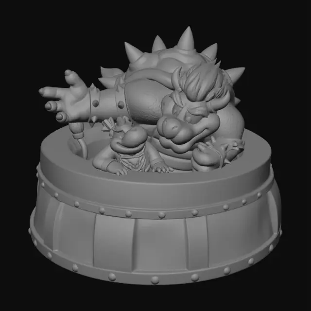 3D model for Neon Koopa Night Ride