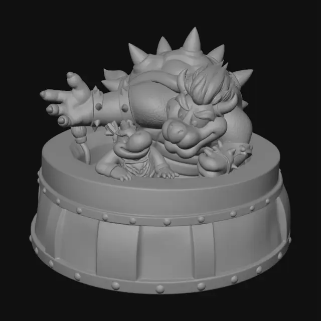 3D model for Neon Koopa Night Ride