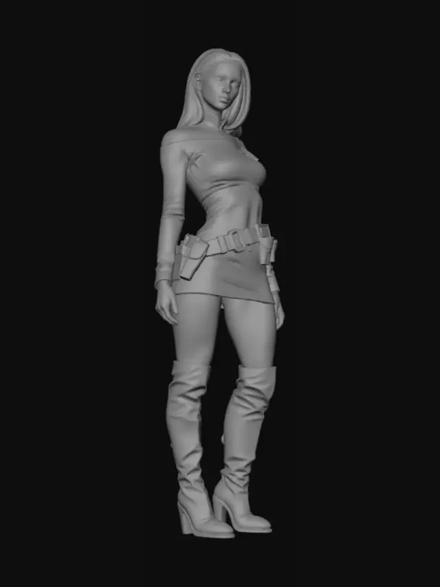 3D model for Red Uniform on the Starship Bridge