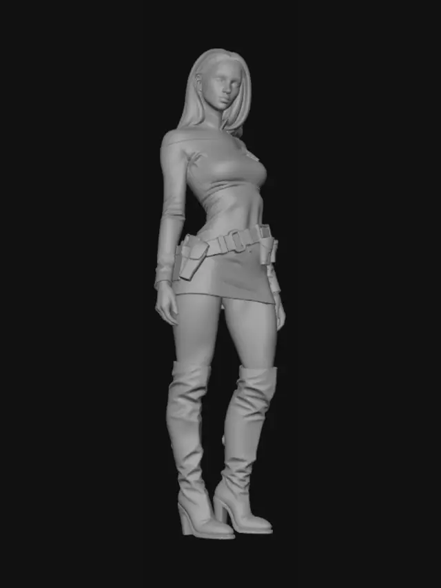 3D model for Red Uniform on the Starship Bridge