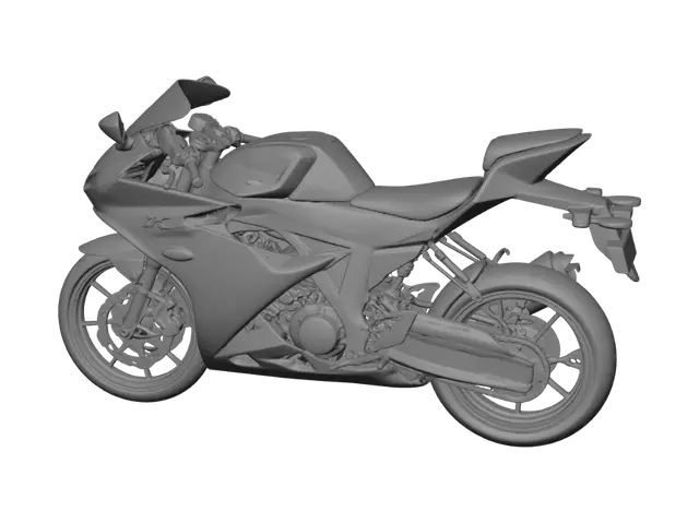 3D model for Suzuki Titan Black