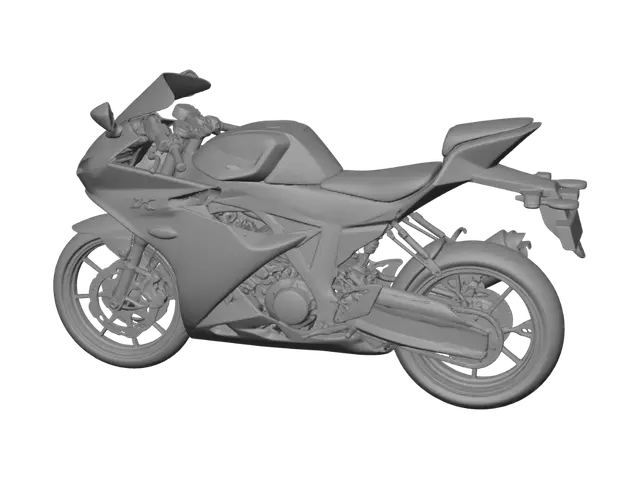 3D model for Suzuki Titan Black
