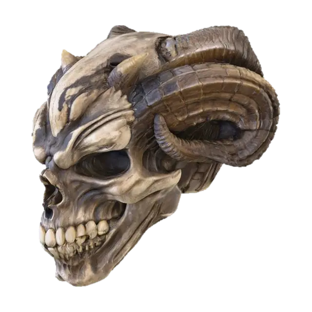 Hellish Aura 3D model, vytvořený pomocí AI