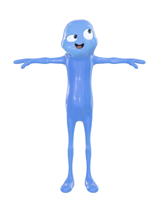 ыкефакоефаоеаепфы - Mischievous 3D model, vytvořený pomocí AI