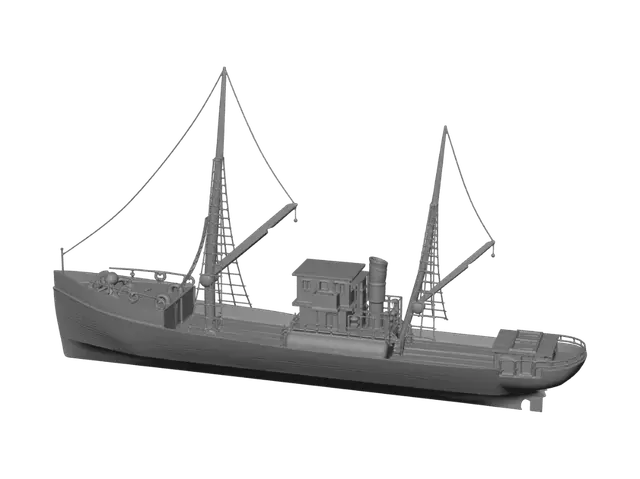 3D model for Bandirma Cargo Steamer