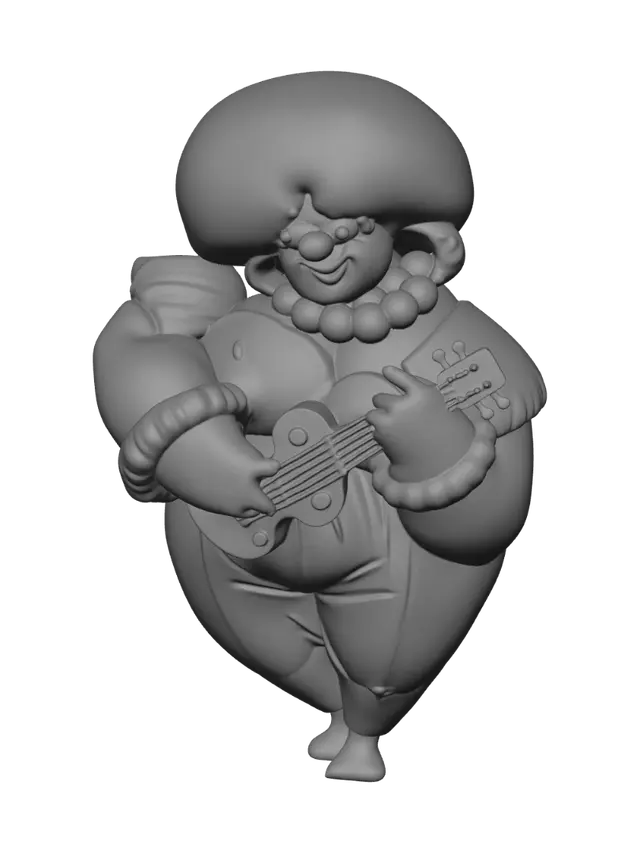 3D model for Heartstrings of a Clown