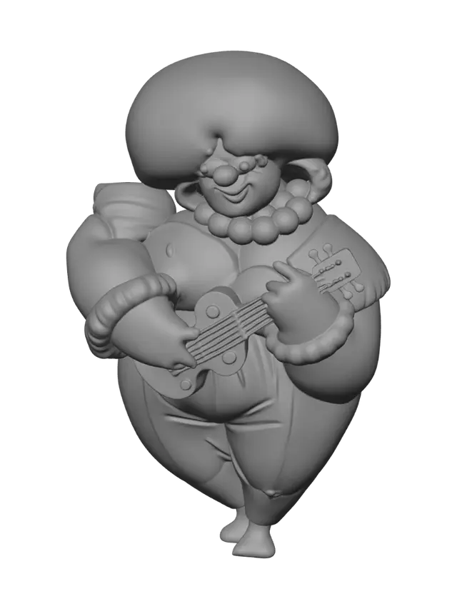 3D model for Heartstrings of a Clown