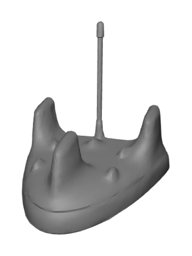 3D model for Desktop Antenna Stand